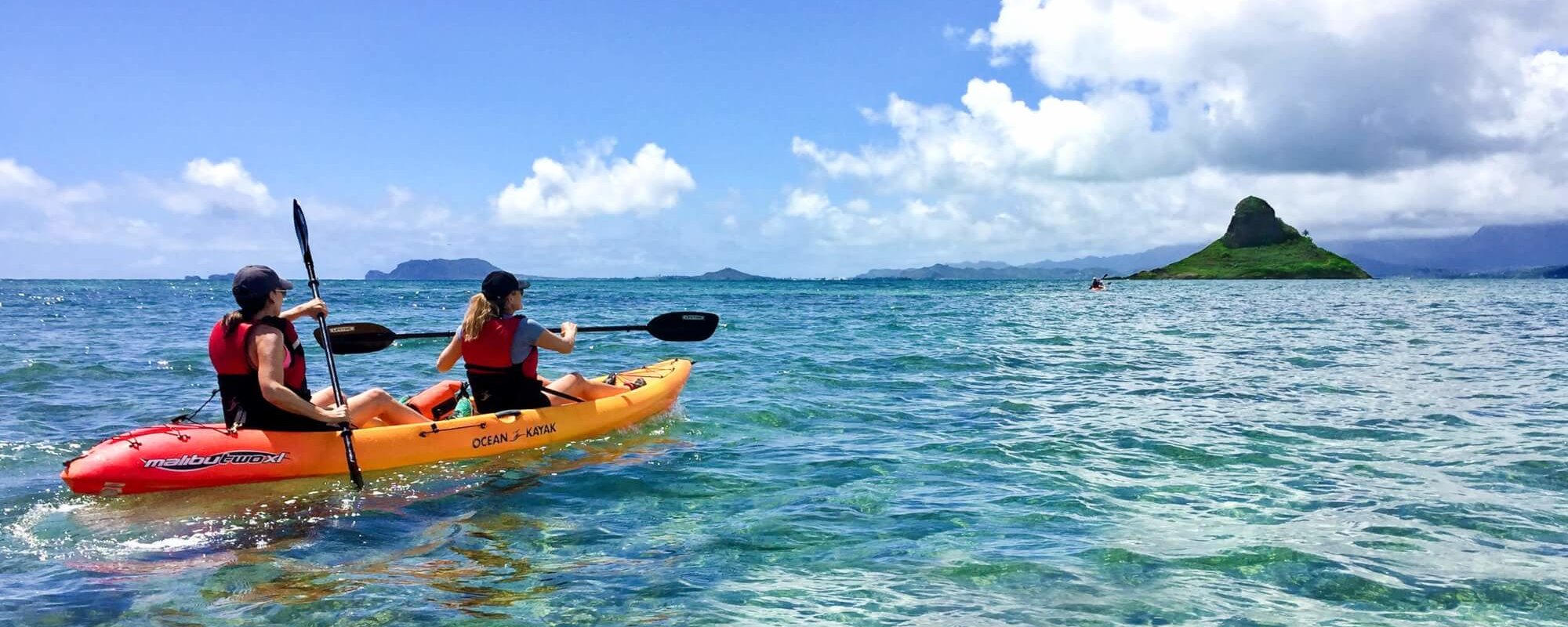 Chinaman's hat kayak tour, Mokolii