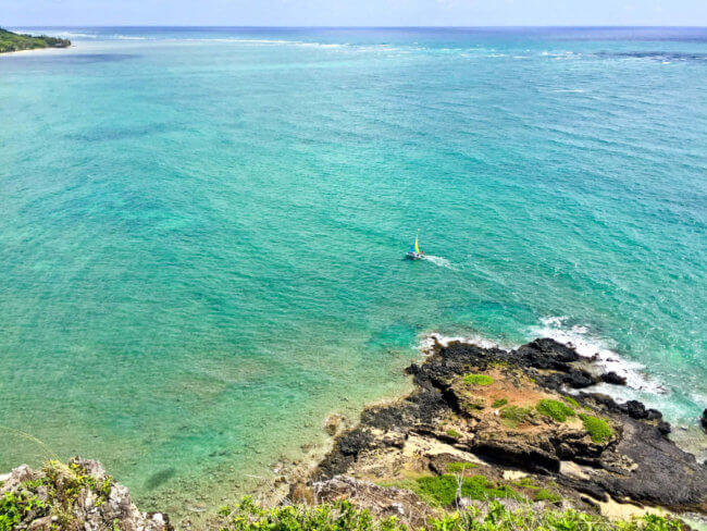 View from the top of Mokolii