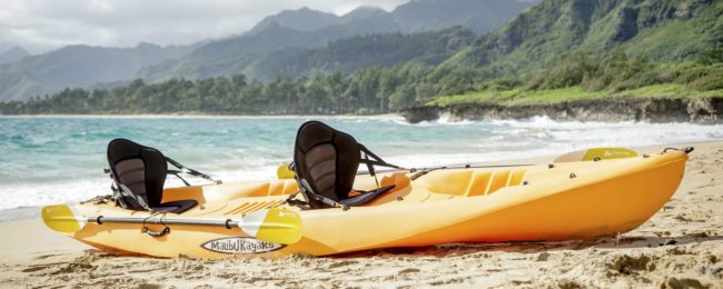 Kayak rental deliveries near Laie