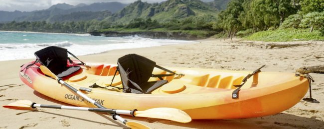 Kayaks for hire near Hauula