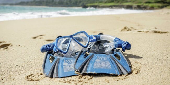Oahu Snorkel Mask and Fin Rentals