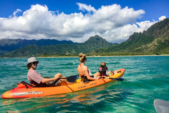 Where to get kayaks for chinaman's hat
