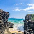 Back side of Chinaman's Hat Cove