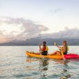 Great kayaking views of the koolau mountains on the way to Mokolii