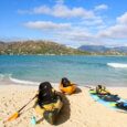 Island Oahu Hawaii Ocean kayaks beach