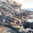 Mokulua Island Oahu Hawaii Ocean Tide pools walking