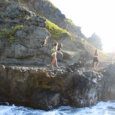 Mokulua Island Oahu Hawaii Ocean Walking