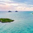 View of Flat Island, Popoia Island, and the Mokolua Islands